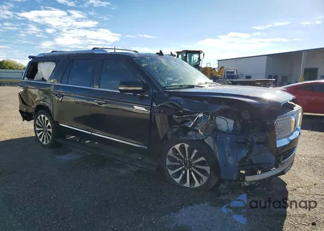 2025 Lincoln Navigator L Reserve z USA, uszkodzony, nr VIN 5LMJJ3LG9REL21152